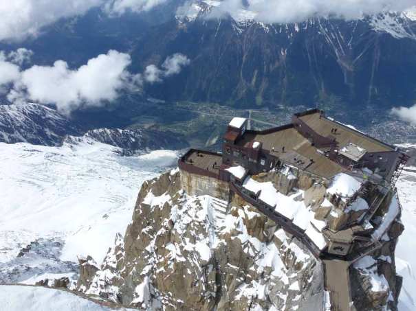 Terraces Just Below Summit