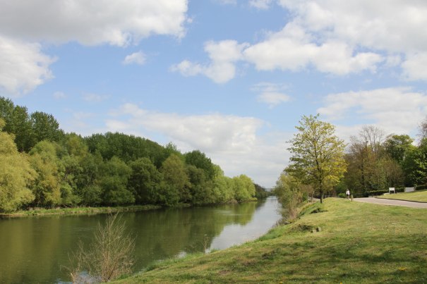 Heading East along the Eure