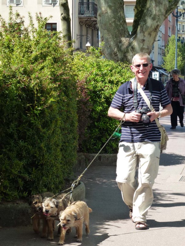 I am taken for a walk