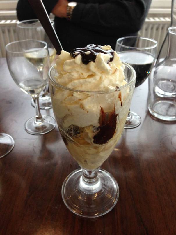 Pudding...Dame Blanche