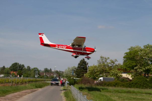 Coming in over the Road