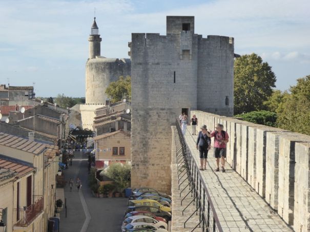 The North Wall with the Constance Tower at its western end.