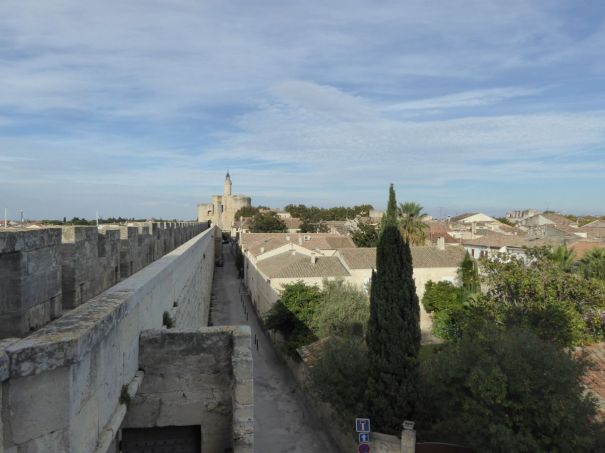 Looking west along the south wall
