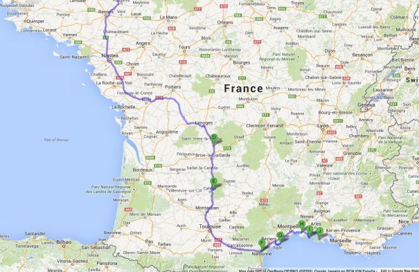 Route to Salin de Giraud