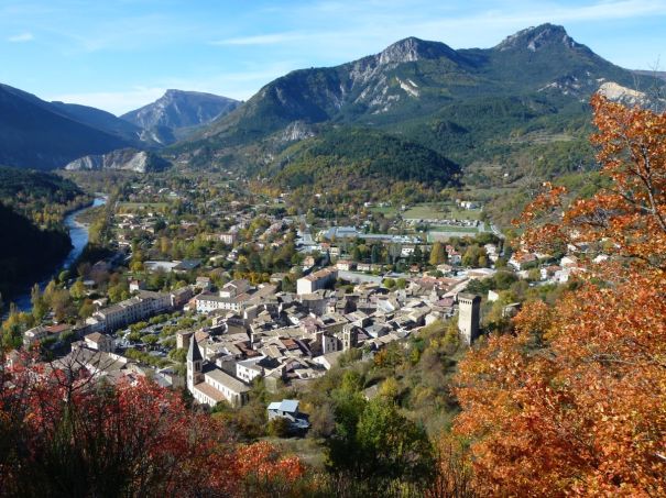 Looking Back at Castellane