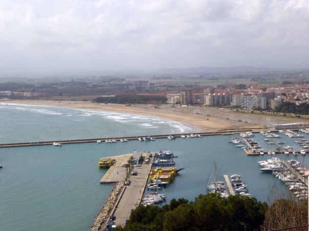 L'Estartit from the Cliffs