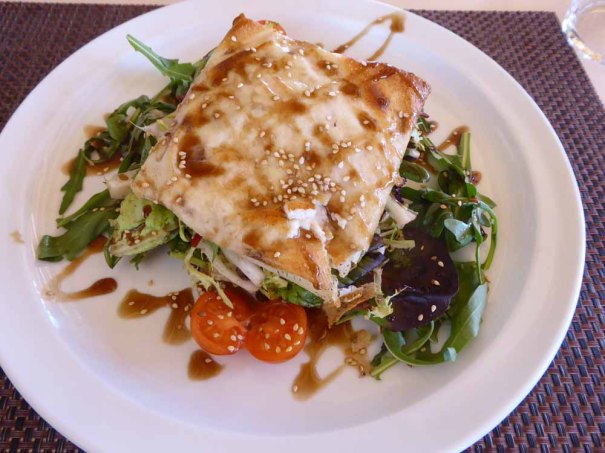 Goats Cheese and Quince Salad