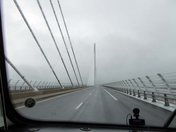 Millau Viaduct in the Fog