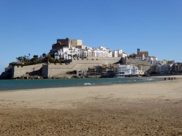 Castle guarding the harbour.