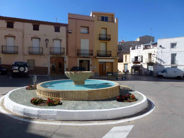 Fountain in Calig main square