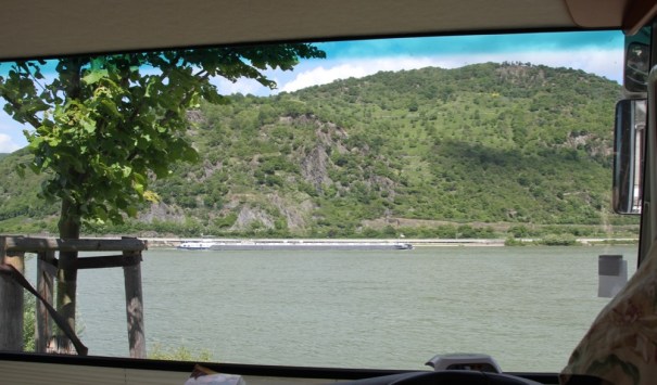 View from the Stellplatz