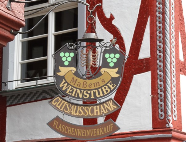 Weinstubes are everywhere. The word translates to 'Wine-Room'.