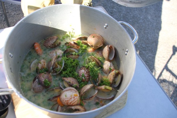 Clam and Prawn Chowder