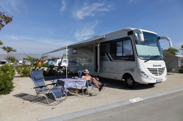 The Pitch at Camping Marjal