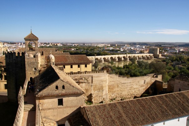 Roman Bridge and Calahorra Tower from Alcazar