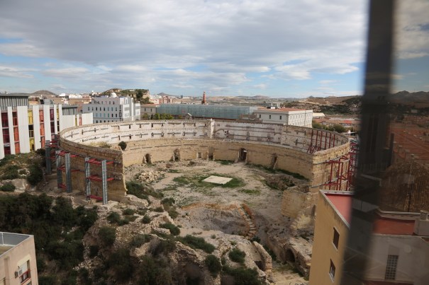 Looking north from the castle.