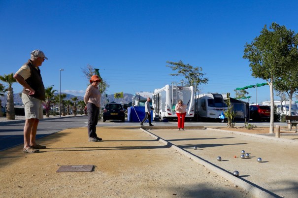 Boules with Nia, Chris and Jen