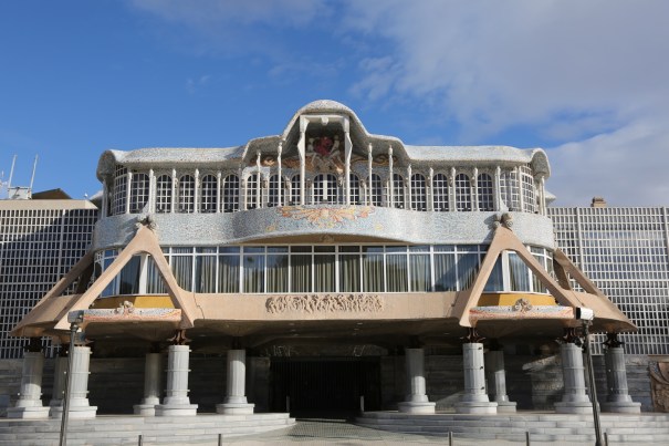 'Regional Assembly' building in Gaudiesque Style 