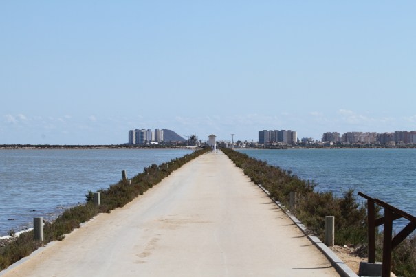 Causeway out to the Mediterranean
